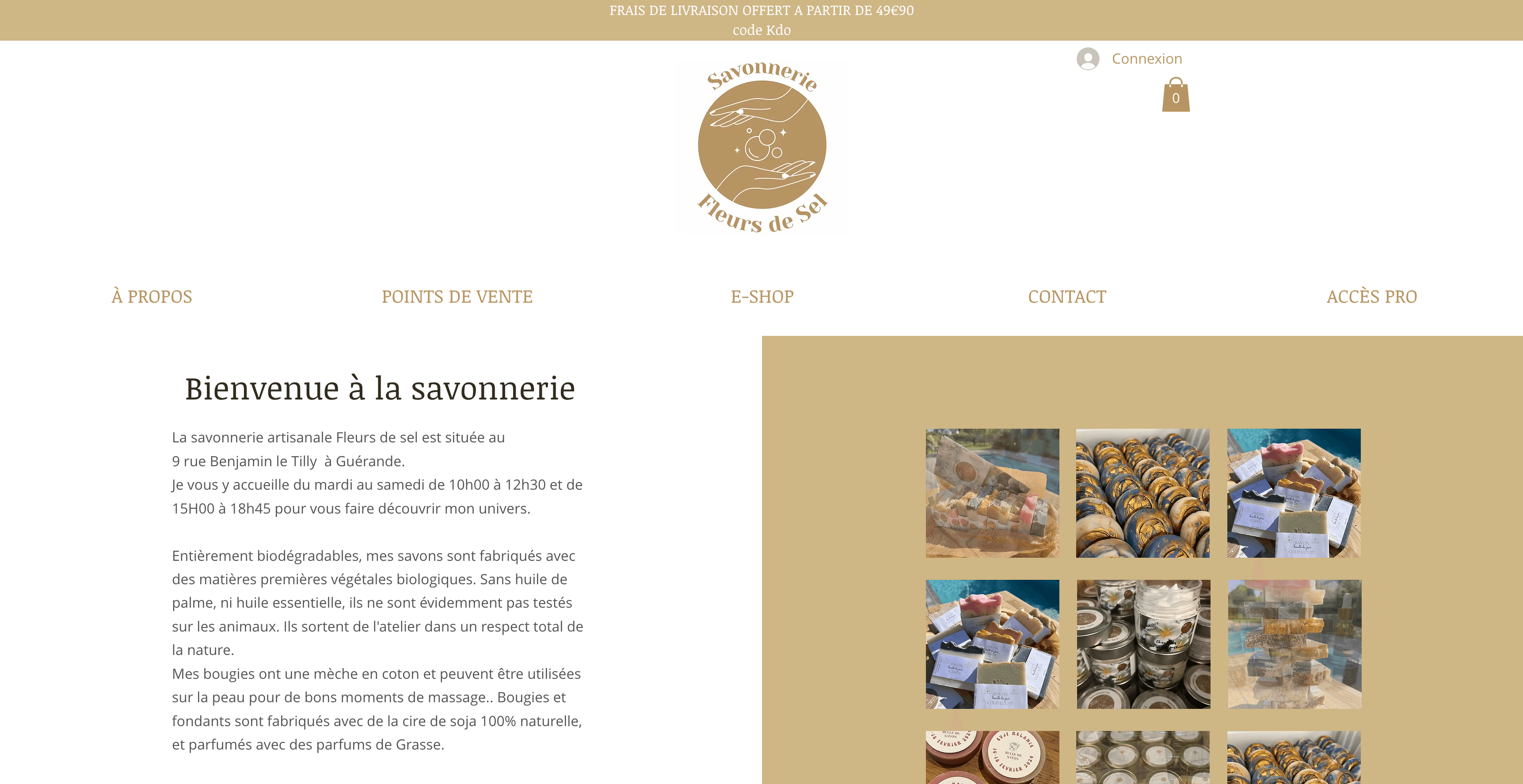 Savonnerie Fleurs de Sel